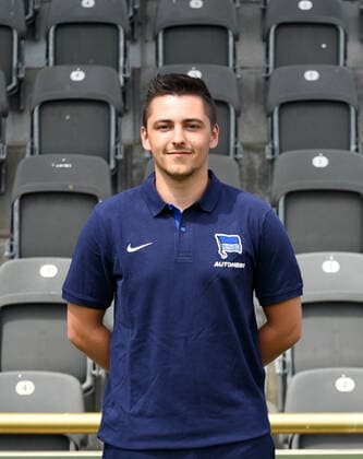 Teammanager Maximilian Fürst (Hertha BSC) Hertha BSC; 1. Bundesliga, Porträttermin 2022 2023, 05.07. 2022, Copyright: xSebastianxRäppoldx xMatthiasxKox