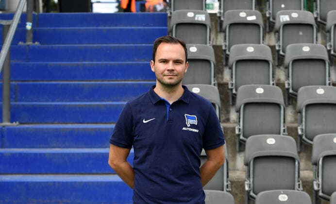 Spielanalyst Philipp Pelka (Hertha BSC) Hertha BSC; 1. Bundesliga, Porträttermin 2022 2023, 05.07. 2022, Copyright: xSebastianxRäppoldx xMatthiasxKox
