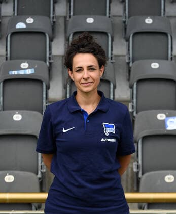 Physiotherapeutin Anne Kaube (Hertha BSC) Hertha BSC; 1. Bundesliga, Porträttermin 2022 2023, 05.07. 2022, Copyright: xSebastianxRäppoldx xMatthiasxKox