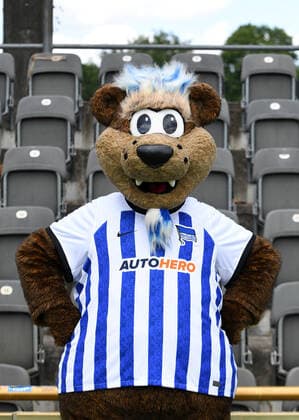 Maskottchen Herthinho (Hertha BSC) Hertha BSC; 1. Bundesliga, Porträttermin 2022 2023, 05.07. 2022, Copyright: xSebastianxRäppoldx xMatthiasxKox