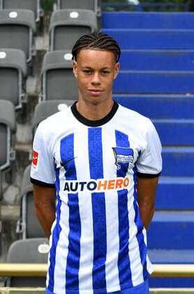 Derry Scherhant (Hertha BSC) Hertha BSC; 1. Bundesliga, Porträttermin 2022 2023, 05.07. 2022, Copyright: xSebastianxRäppoldx xMatthiasxKox
