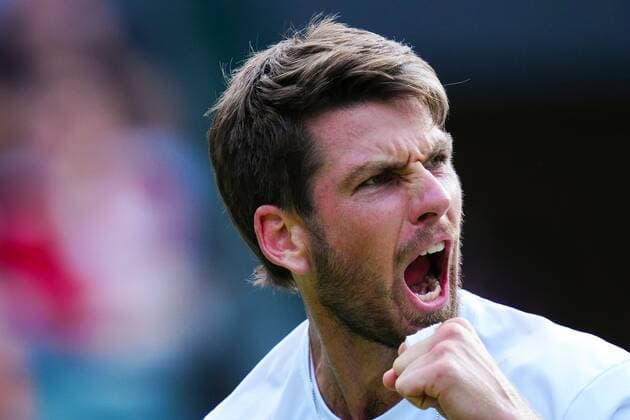 Mandatory Credit: Photo by Javier Garcia Shutterstock (13012869fe) Cameron Norrie during his quarter final match Wimbledon Tennis Championships, Day 9, The All England Lawn Tennis and Croquet Club, London, UK - 05 Jul 2022 Wimbledon Tennis Championships, Day 9, The All England Lawn Tennis and Croquet Club, London, UK - 05 Jul 2022  Copyright: xJavierxGarcia Shutterstockx 13012869fe