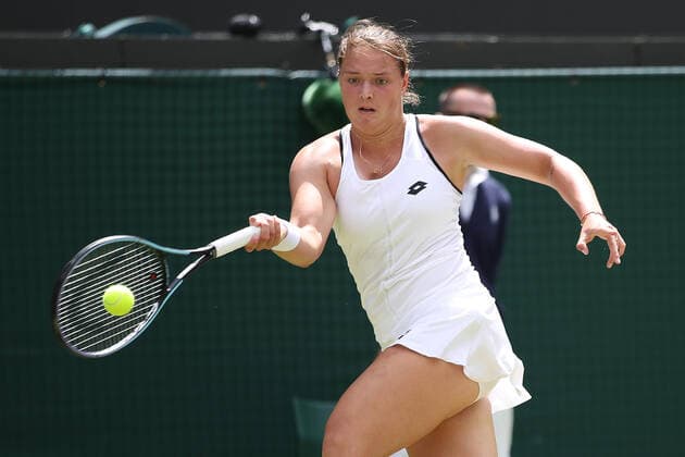 TENNIS - Wimbledon 2022 LONDON,ENGLAND,05.JUL.22 - TENNIS - WTA, Tennis Damen Tour, Wimbledon, Grand Slam. Image shows Jule Niemeier (GER).  GEPAxpictures xAlanxGrieves