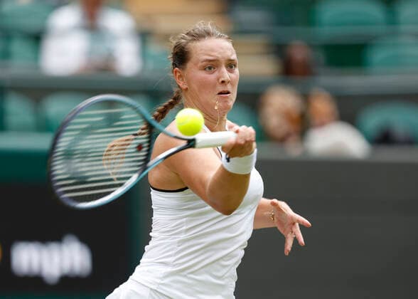 Jule Niemeier Tennis - Wimbledon 2022 - Grand Slam ITF ATP, Tennis Herren WTA, Tennis Damen - AELTC - London - - Great Britain - 5 July 2022. Copyright: xJuergenxHasenkopfx