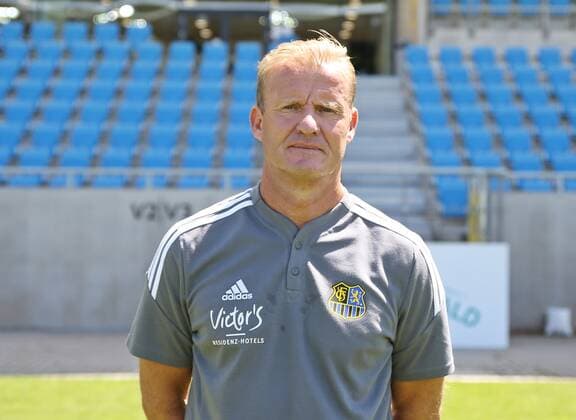05.07.2022, xfkfnsx, Fussball 3.Liga, 1.FC Saarbruecken - Fototermin Saison 2022 23 emspor, v.l. Co-Trainer Bernd Heemsoth (1.FC Saarbruecken) (DFL DFB REGULATIONS PROHIBIT ANY USE OF PHOTOGRAPHS as IMAGE SEQUENCES and or QUASI-VIDEO) Saarbruecken