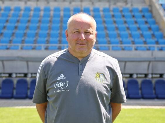 05.07.2022, xfkfnsx, Fussball 3.Liga, 1.FC Saarbruecken - Fototermin Saison 2022 23 emspor, v.l. Zeugwart Rüdiger Schmidt (1.FC Saarbruecken) (DFL DFB REGULATIONS PROHIBIT ANY USE OF PHOTOGRAPHS as IMAGE SEQUENCES and or QUASI-VIDEO) Saarbruecken