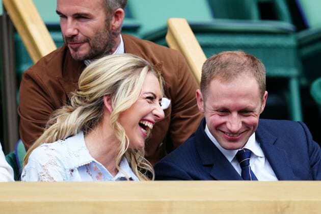 Mandatory Credit: Photo by Javier Garcia Shutterstock (13018042o) Laura Kenny and Jason Kenny in the Royal Box on Centre Court Wimbledon Tennis Championships, Day 10, The All England Lawn Tennis and Croquet Club, London, UK - 06 Jul 2022 Wimbledon Tennis Championships, Day 10, The All England Lawn Tennis and Croquet Club, London, UK - 06 Jul 2022  Copyright: xJavierxGarcia Shutterstockx 13018042o