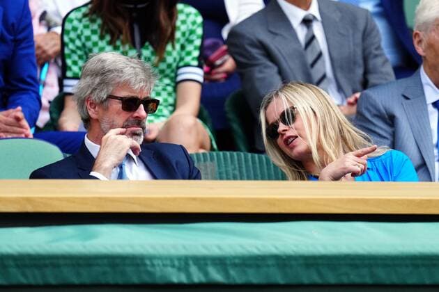 Mandatory Credit: Photo by Javier Garcia Shutterstock (13018042fw) Tim Taylor and Lady Helen Taylor in the Royal Box on Centre Court Wimbledon Tennis Championships, Day 10, The All England Lawn Tennis and Croquet Club, London, UK - 06 Jul 2022 Wimbledon Tennis Championships, Day 10, The All England Lawn Tennis and Croquet Club, London, UK - 06 Jul 2022  Copyright: xJavierxGarcia Shutterstockx 13018042fw