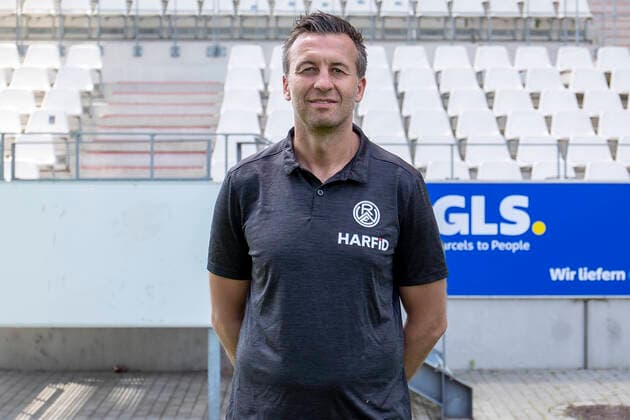 Christoph Dabrowski ; Rot-Weiss Essen ; 3.Liga; Porträttermin 2022 2023