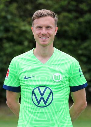 VfL Wolfsburg Fototermin Yannick Gerhardt; VfL Wolfsburg; 06.07.2022, 1. BL, Porträttermin 2022 23, Wolfsburg