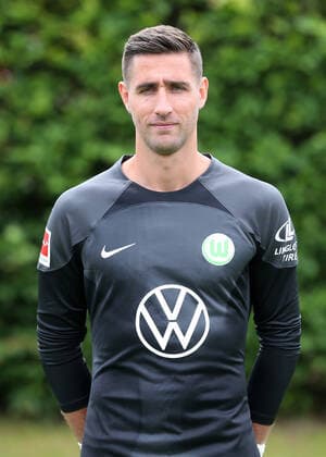 VfL Wolfsburg Fototermin Torwart Koen Casteels; VfL Wolfsburg; 06.07.2022, 1. BL, Porträttermin 2022 23, Wolfsburg