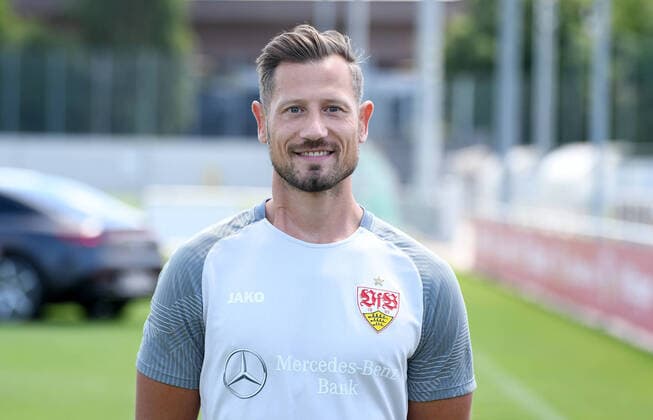 FUSSBALL 1. BUNDESLIGA SAISON 2022 2023 05.07.2022 Fototermin beim VfB Stuttgart auf dem Trainingsgelaende: Co Trainer Michael Kammermeyer