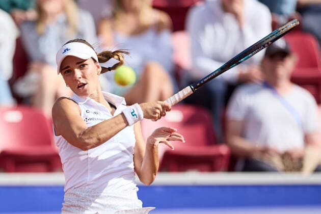 BÅSTAD 20220706 Mirjam Björklund, Sverige under tennisturneringen Nordea Open i Bastad. BÅSTAD SVERIGE Tennis x11830x  Copyright: xAndersxBjurö TTx NORDEA OPEN 2022