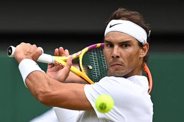 2022 Wimbledon Rafael Nadal , (ESP)