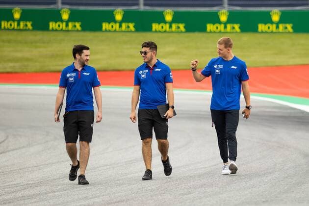 Mick Schumacher (Haas F1 Team) beim Trackwalk, Grosser Preis von Oesterreich 2022, Motorsport, Formel 1, 07.07.2022 Grosser Preis von Oesterreich 2022, Motorsport, Formel 1, 07.07.2022 Copyright: xEibner-Pressefoto AlexanderxNeisx EP_ANS