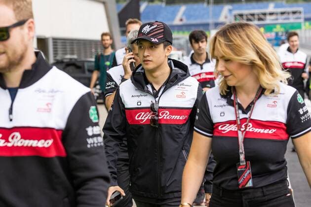 Guanyu Zhou (Alfa Romeo F1 Team), Grosser Preis von Oesterreich 2022, Motorsport, Formel 1, 07.07.2022 Grosser Preis von Oesterreich 2022, Motorsport, Formel 1, 07.07.2022 Copyright: xEibner-Pressefoto AlexanderxNeisx EP_ANS
