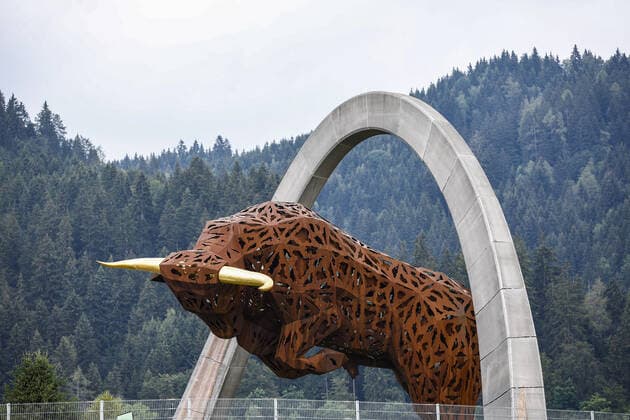 Red Bull Ring track ambiance during the Formula 1 Rolex Grosser Preis Von Osterreich 2022, 2022 Austrian Grand Prix, 11th round of the 2022 FIA Formula One World Championship, WM, Weltmeisterschaft from July 8 to 10, 2022 on the Red Bull Ring, in Spielberg, Austria - F1 - AUSTRIAN GRAND PRIX 2022 DPPI Panoramic  00122026__R3_9641
