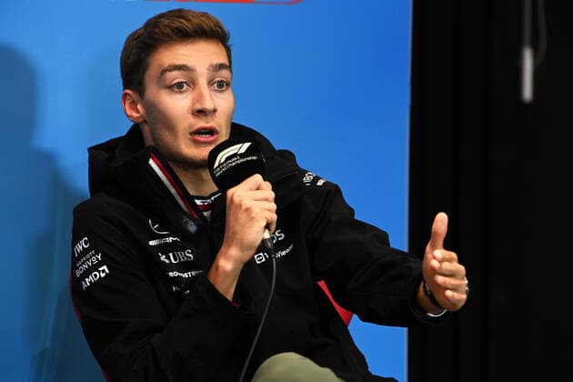 63 George Russell (GBR, Mercedes-AMG Petronas F1 Team), F1 Grand Prix of Austria at Red Bull Ring on July 7, 2022 in Spielberg, Austria. (Photo by Mark Sutton Motorsport Images DPPI via HOCH ZWEI) Spielberg Austria