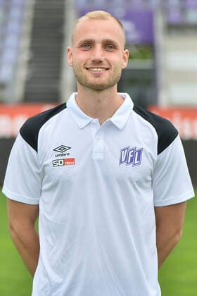 Fußball - 3. Liga - Porträttermin 2022 2023 VfL Osnabrück am 07.07.2022 an der Bremer Brücke in Osnabrück Spielanalyst Jonas Imkamp (Osnabrueck)