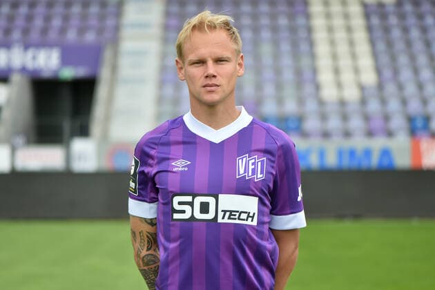Fußball - 3. Liga - Porträttermin 2022 2023 VfL Osnabrück am 07.07.2022 an der Bremer Brücke in Osnabrück Sören Soeren Bertram (Osnabrueck)