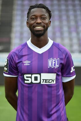 Fußball - 3. Liga - Porträttermin 2022 2023 VfL Osnabrück am 07.07.2022 an der Bremer Brücke in Osnabrück Omar Haktab Traore (Osnabrueck)