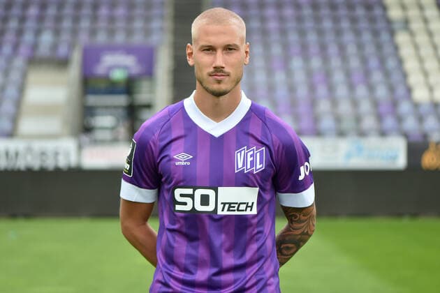Fußball - 3. Liga - Porträttermin 2022 2023 VfL Osnabrück am 07.07.2022 an der Bremer Brücke in Osnabrück Manuel Haas (Osnabrueck)