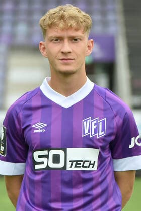 Fußball - 3. Liga - Porträttermin 2022 2023 VfL Osnabrück am 07.07.2022 an der Bremer Brücke in Osnabrück Jannik Zahmel (Osnabrueck)