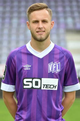 Fußball - 3. Liga - Porträttermin 2022 2023 VfL Osnabrück am 07.07.2022 an der Bremer Brücke in Osnabrück Jannes Wulff (Osnabrueck)