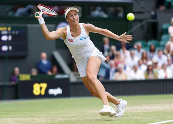 Tatjana Maria Tennis - Wimbledon 2022 - Grand Slam ITF ATP, Tennis Herren WTA, Tennis Damen - AELTC - London - - Great Britain - 7 July 2022. Copyright: xJuergenxHasenkopfx