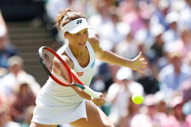 Tatjana Maria Tennis - Wimbledon 2022 - Grand Slam ITF ATP, Tennis Herren WTA, Tennis Damen - AELTC - London - - Great Britain - 7 July 2022. Copyright: xJuergenxHasenkopfx