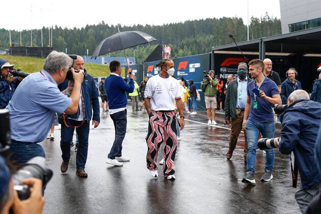 44 Lewis Hamilton (GBR, Mercedes-AMG Petronas F1 Team), F1 Grand Prix of Austria at Red Bull Ring on July 7, 2022 in Spielberg, Austria. (Photo by HOCH ZWEI) Spielberg Austria