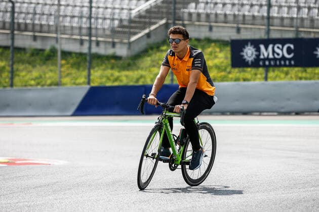 4 Lando Norris (GBR, McLaren F1 Team), F1 Grand Prix of Austria at Red Bull Ring on July 7, 2022 in Spielberg, Austria. (Photo by HOCH ZWEI) Spielberg Austria
