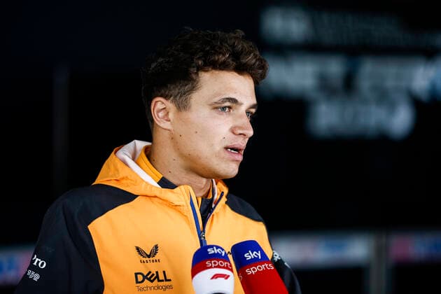 4 Lando Norris (GBR, McLaren F1 Team), F1 Grand Prix of Austria at Red Bull Ring on July 7, 2022 in Spielberg, Austria. (Photo by HOCH ZWEI) Spielberg Austria