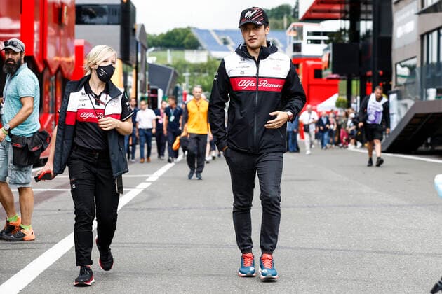 24 Guanyu Zhou (CHN, Alfa Romeo F1 Team ORLEN), F1 Grand Prix of Austria at Red Bull Ring on July 7, 2022 in Spielberg, Austria. (Photo by HOCH ZWEI) Spielberg Austria