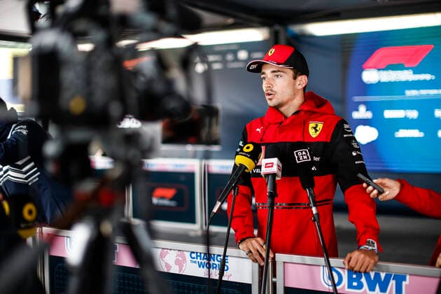 16 Charles Leclerc (MCO, Scuderia Ferrari), F1 Grand Prix of Austria at Red Bull Ring on July 7, 2022 in Spielberg, Austria. (Photo by HOCH ZWEI) Spielberg Austria