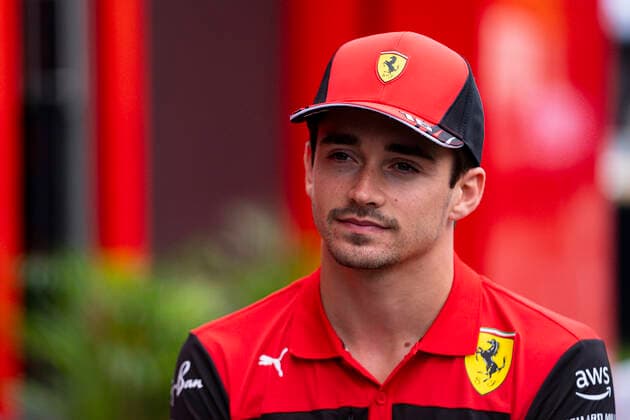 July 7, 2022, Spielberg, Austria: CHARLES LECLERC of Monaco and Scuderia Ferrari talks to the media during preparations of the 2022 FIA Formula 1 Austrian Grand Prix at the Red Bull Ring in Spielberg, Austria. Spielberg Austria - ZUMAg147 20220707_zap_g147_001 Copyright: xJamesxGasperottix