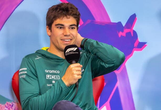 07.07.2022, Red Bull Ring, Spielberg, AUT, FIA, Formel 1, Grosser Preis von Österreich, Vorbericht, im Bild Lance Stroll (CAN Aston Martin) Lance Stroll (CAN Aston Martin) during preliminary reports befor the Austrian FIA Formula One Grand Prix at the Red Bull Ring in Spielberg, Austria on 2022 07 07. Expa Spielberg