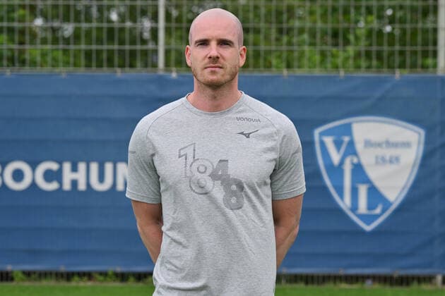 Athletiktrainer Marius Kirmse; VfL Bochum; 1.BL, Porträttermin 2022 2023 Bochum Nordrhein-Westfalen Deutschland