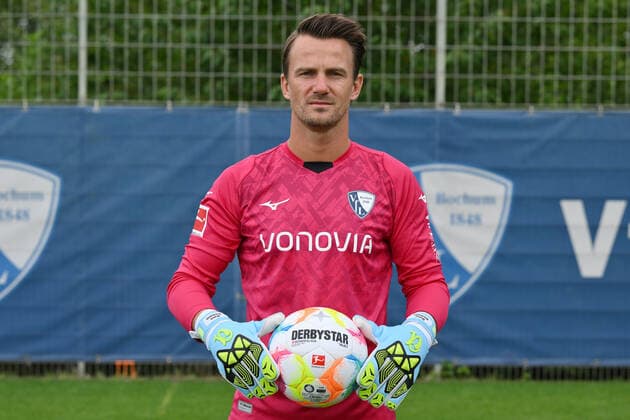 Torwart Manuel Riemann; VfL Bochum; 1.BL, Porträttermin 2022 2023 Bochum Nordrhein-Westfalen Deutschland