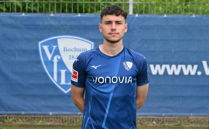 Luis Hartwig; VfL Bochum; 1.BL, Porträttermin 2022 2023 Bochum Nordrhein-Westfalen Deutschland
