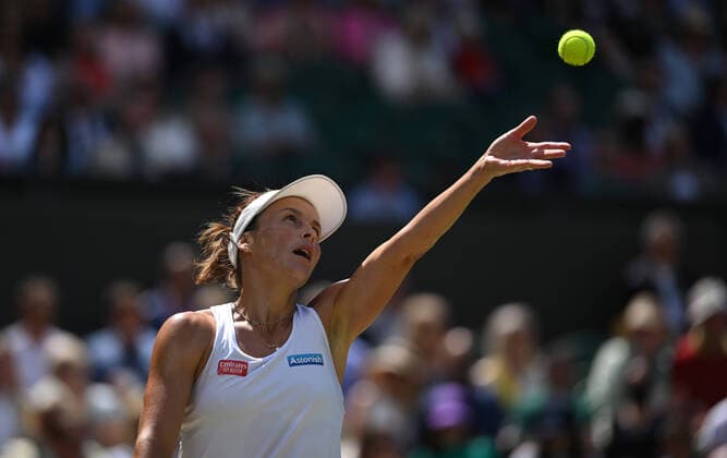 2022 Wimbledon Ons Jabeur (TUN) and Tatjana Maria , (GER)2022 Wimbledon Tatjana Maria , (GER)