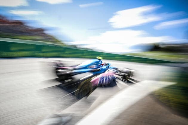 FORMULA 1 - GP of Austria 2022 SPIELBERG,AUSTRIA,08.JUL.22 - MOTORSPORTS, FORMULA 1 - Grand Prix of Austria, Red Bull Ring, practice and qualifying. Image shows Fernando Alonso (ESP Alpine).  GEPAxpictures xManfredxBinder