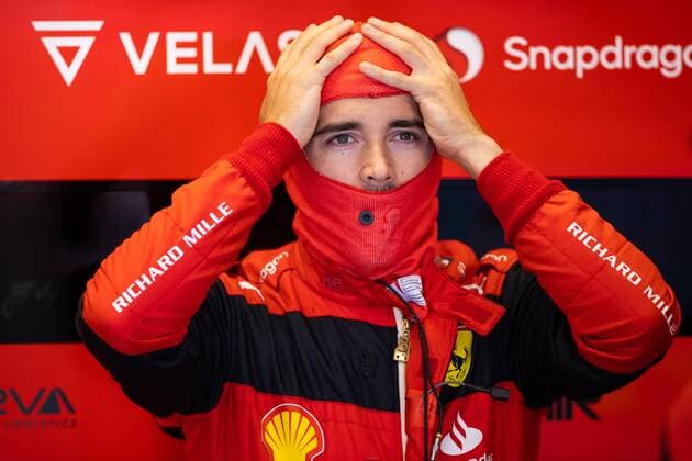 Charles Leclerc (Scuderia Ferrari) in der Box, Grosser Preis von Oesterreich 2022, Motorsport, Formel 1, 08.07.2022 Grosser Preis von Oesterreich 2022, Motorsport, Formel 1, 08.07.2022 Copyright: xEibner-Pressefoto AlexanderxNeisx EP_ANS