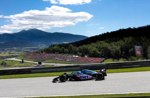 14 Fernando Alonso (ESP, BWT Alpine F1 Team), F1 Grand Prix of Austria at Red Bull Ring on July 8, 2022 in Spielberg, Austria. (Photo by HOCH ZWEI) Spielberg Austria