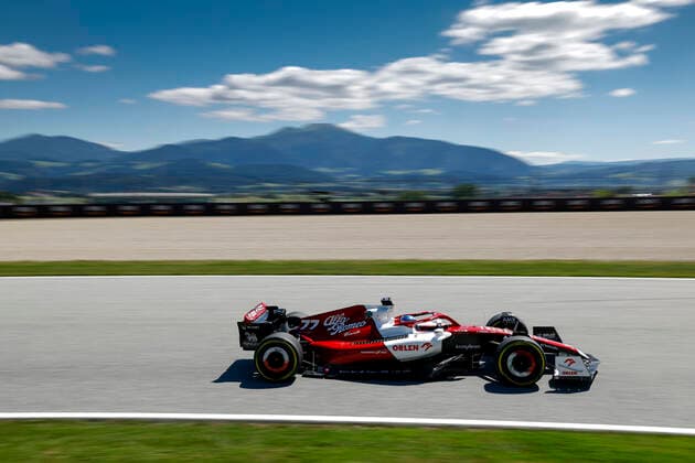77 Valtteri Bottas (FIN, Alfa Romeo F1 Team ORLEN), F1 Grand Prix of Austria at Red Bull Ring on July 8, 2022 in Spielberg, Austria. (Photo by HOCH ZWEI) Spielberg Austria