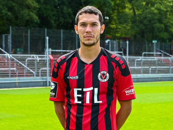 Jeremias Lorch; Viktoria Koeln. Viktoria Koeln, 3. Bundesliga, Fussball, Portraettermin 2022 23, Portraet, Saison 2022 2023, 08.07.2022 Viktoria Koeln, 3. Bundesliga, Fussball, Portraettermin 2022 2023, Portraet, Saison 2022 2023, 08.07.2022 Koeln Copyright: xEibner-Pressefotox EP_THR