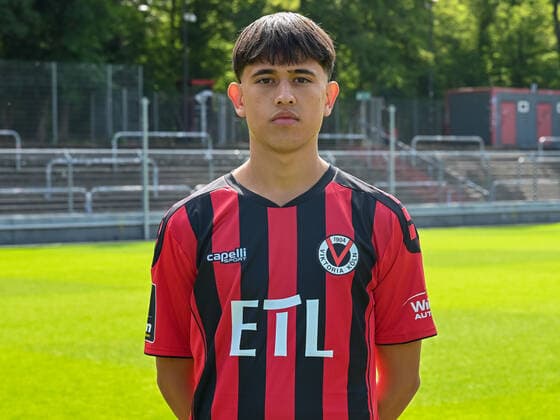 Luca de Meester; Viktoria Koeln. Viktoria Koeln, 3. Bundesliga, Fussball, Portraettermin 2022 23, Portraet, Saison 2022 2023, 08.07.2022 Viktoria Koeln, 3. Bundesliga, Fussball, Portraettermin 2022 2023, Portraet, Saison 2022 2023, 08.07.2022 Koeln Copyright: xEibner-Pressefotox EP_THR