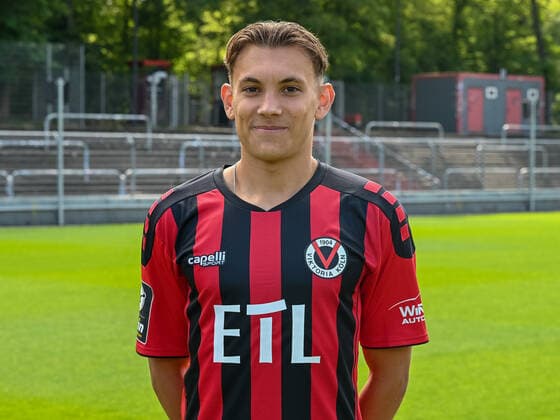 Florian Engelhardt; Viktoria Koeln. Viktoria Koeln, 3. Bundesliga, Fussball, Portraettermin 2022 23, Portraet, Saison 2022 2023, 08.07.2022 Viktoria Koeln, 3. Bundesliga, Fussball, Portraettermin 2022 2023, Portraet, Saison 2022 2023, 08.07.2022 Koeln Copyright: xEibner-Pressefotox EP_THR
