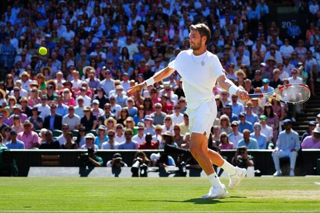 Mandatory Credit: Photo by Javier Garcia Shutterstock (13018051co) Cameron Norrie during his semi-final match Wimbledon Tennis Championships, Day 12, The All England Lawn Tennis and Croquet Club, London, UK - 08 Jul 2022 Wimbledon Tennis Championships, Day 12, The All England Lawn Tennis and Croquet Club, London, UK - 08 Jul 2022  Copyright: xJavierxGarcia Shutterstockx 13018051co