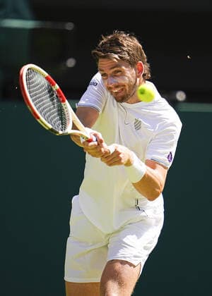 Tennis: Wimbledon championships Cameron Norrie of Britain plays against Novak Djokovic of Serbia in a men s singles semifinal match at the Wimbledon tennis championships in London on July 8, 2022.  A14AA0001312132P